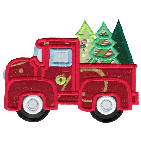 Christmas Vintage Truck
