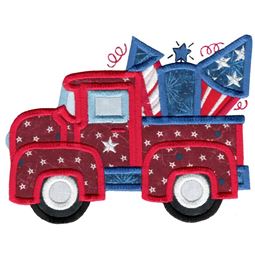 4th Of July Vintage Truck
