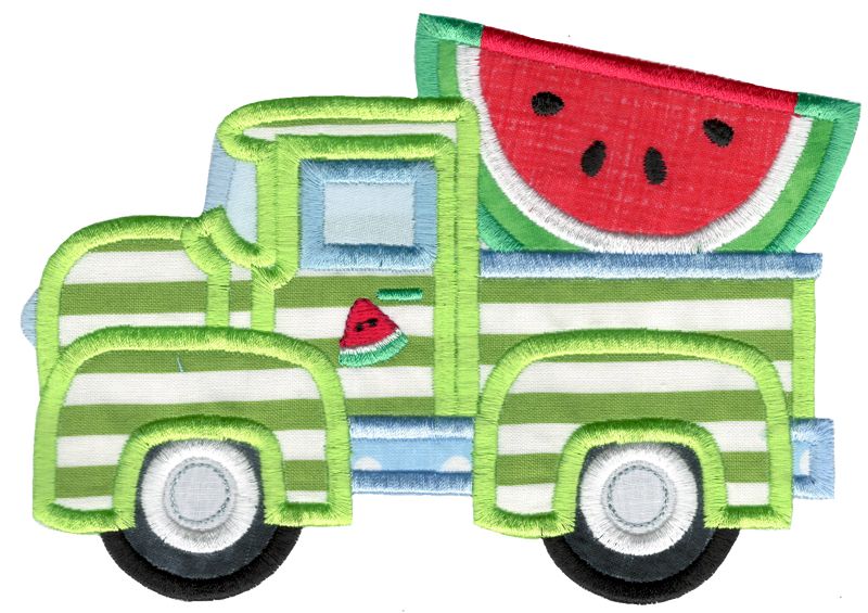 Watermelon Vintage Truck
