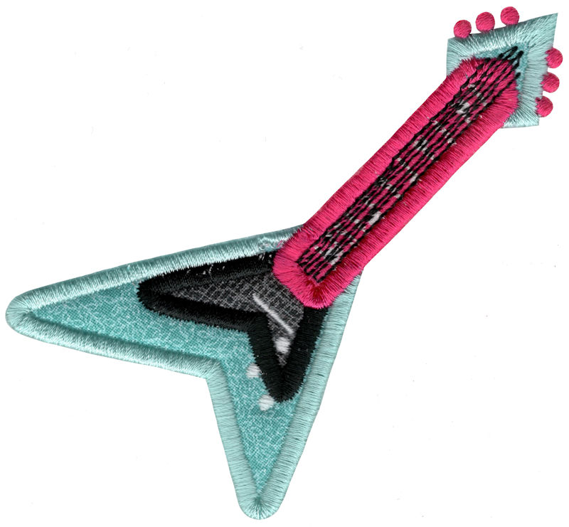 Applique Electric Guitar