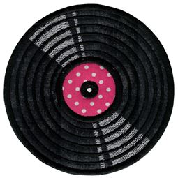 Applique Vinyl Record