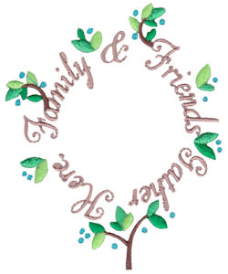 Family And Friends Gather Here