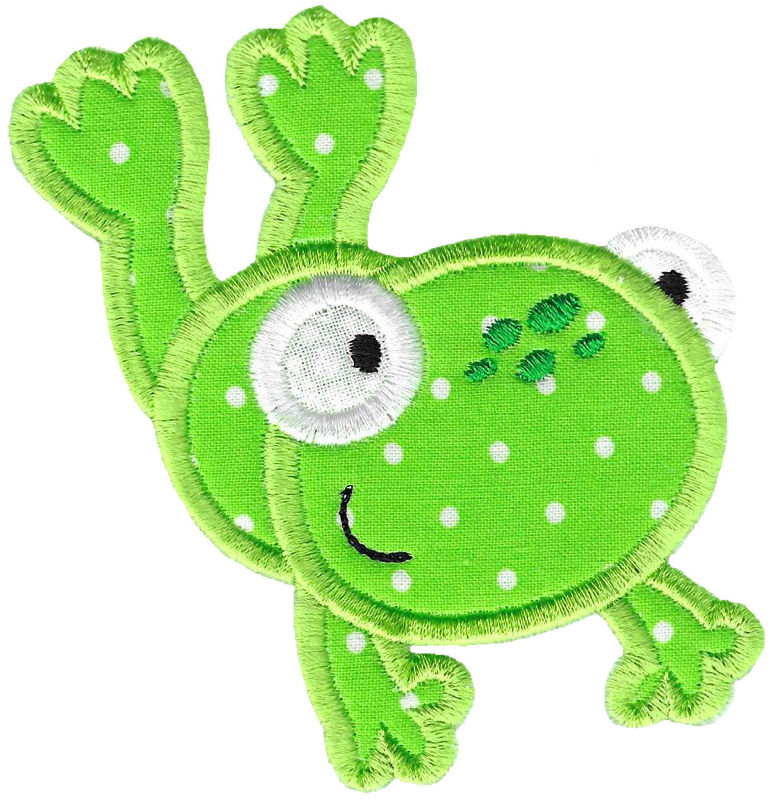 Hopping Frog Applique