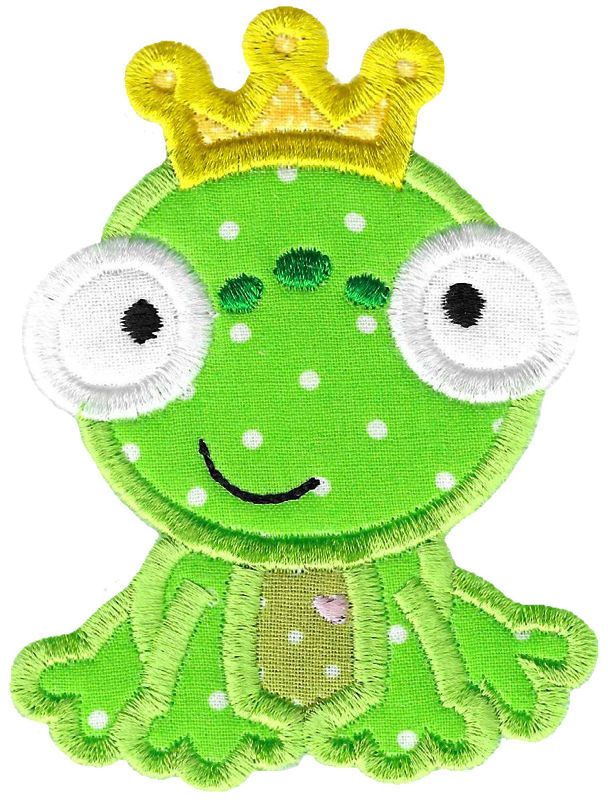 Frog Prince Applique