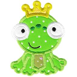 Frog Prince Applique