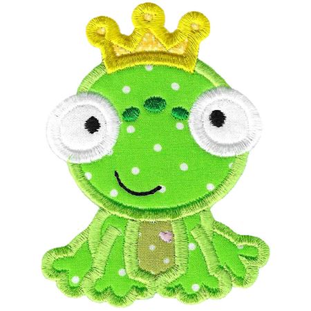 Frog Prince Applique