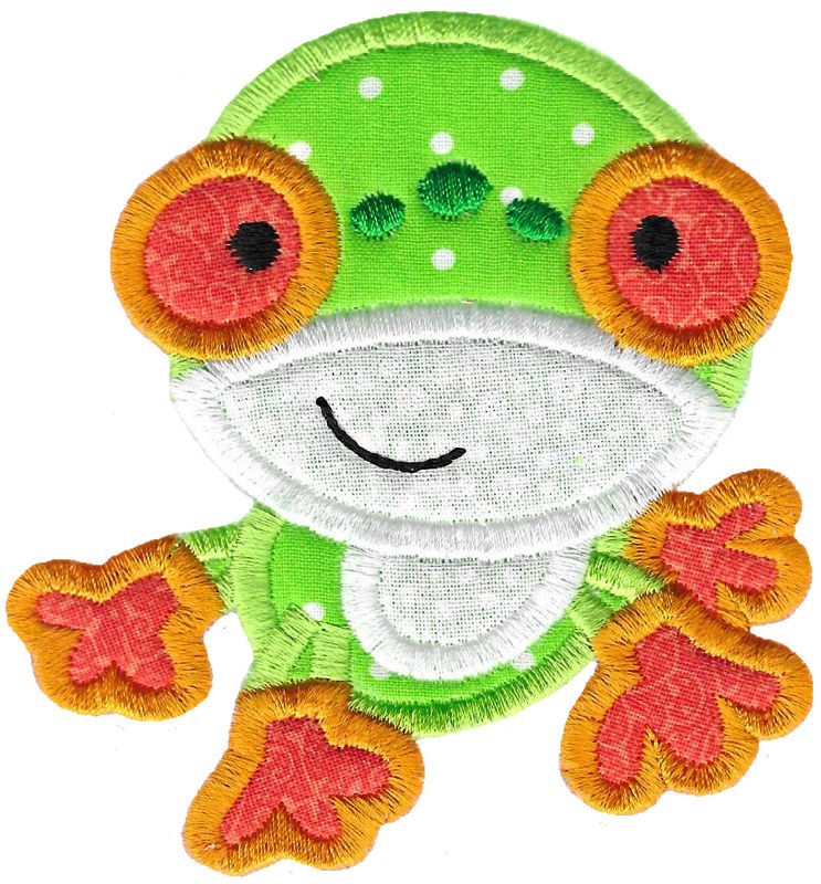 Red-Eyed Tree Frog Applique