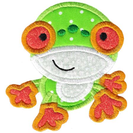 Red-Eyed Tree Frog Applique