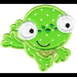 Little Leaping Frog Applique