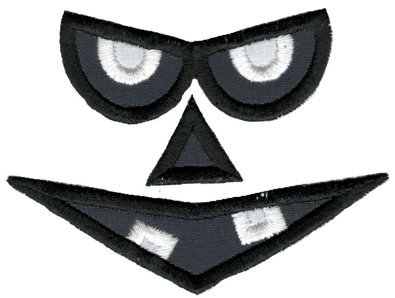 Jack-O-Lantern Faces Applique 12