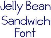 Jellybean Sandwich Font