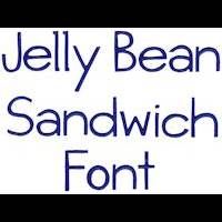 Jellybean Sandwich Font