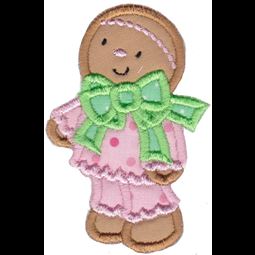 Jolly Gingerbreads Applique 13