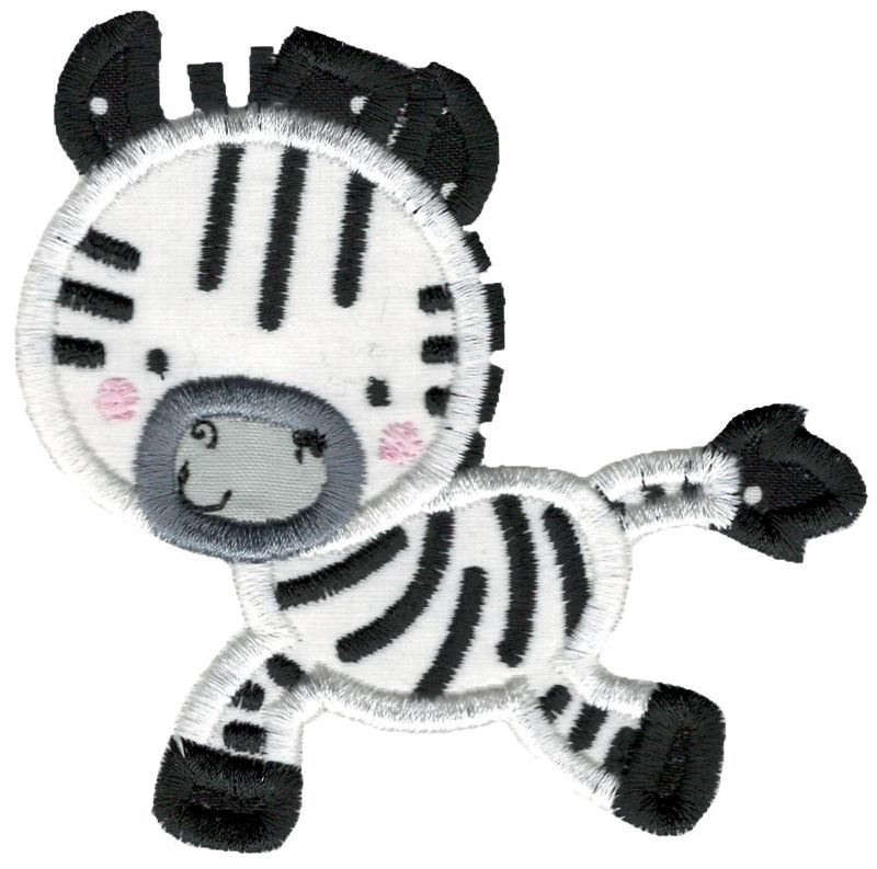 Applique Zebra