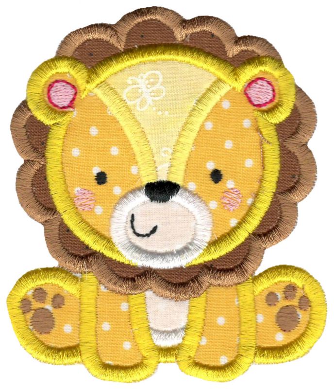 Applique Lion