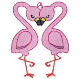 Flamingos Heart
