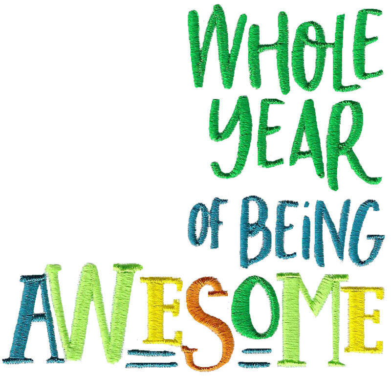 Whole Year Of Being Awesome