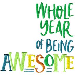 Whole Year Of Being Awesome