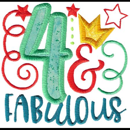 Four And Fabulous