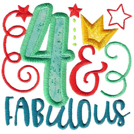 Four And Fabulous