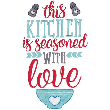 This Kitchen Is Seasoned With Love