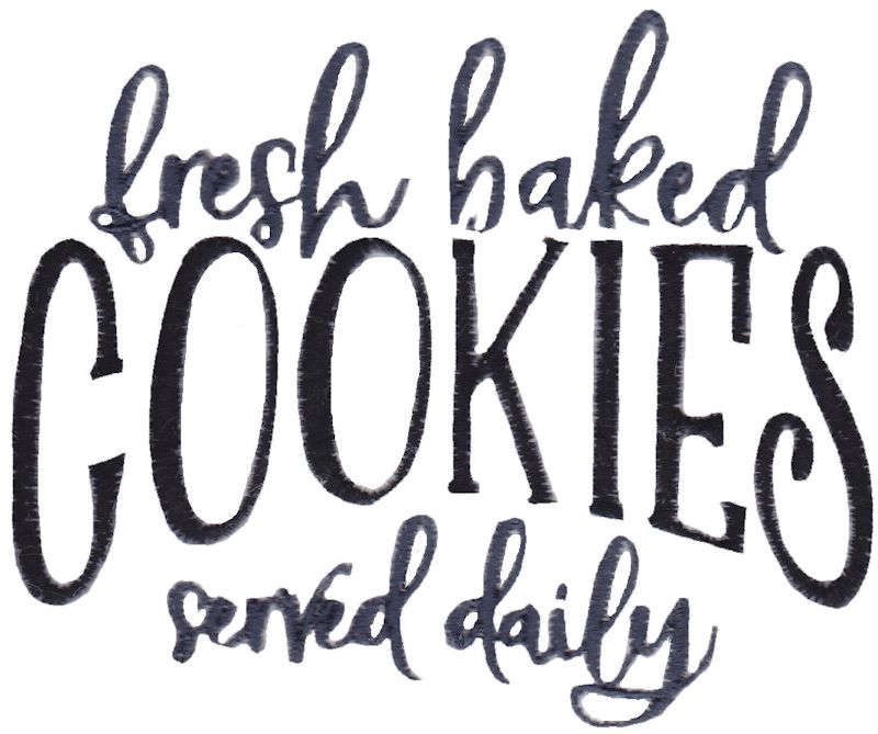Fresh Baked Cookies Served Daily