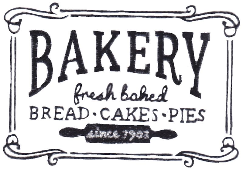Bakery Fresh Baked Bread Cakes Pies