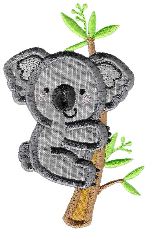 Koalas Applique 4