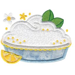 Lemon Meringue Pie Applique