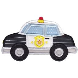 Police Car Applique