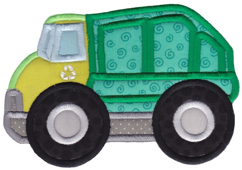 Recycle Truck Applique
