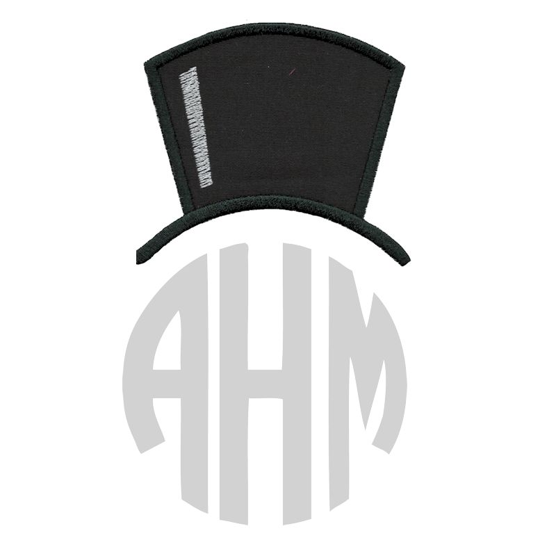 Top Hat Monogram Topper
