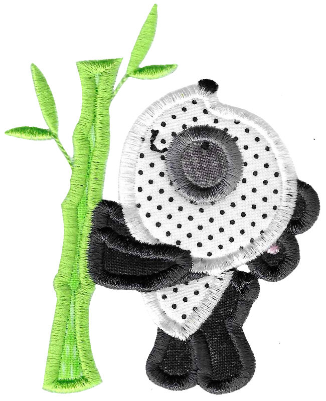 Lil Pandas Applique 5