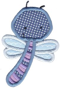 Little Dragonfly Applique