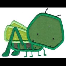 Little Grasshopper Applique