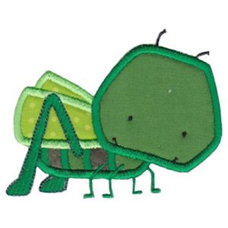 Little Grasshopper Applique