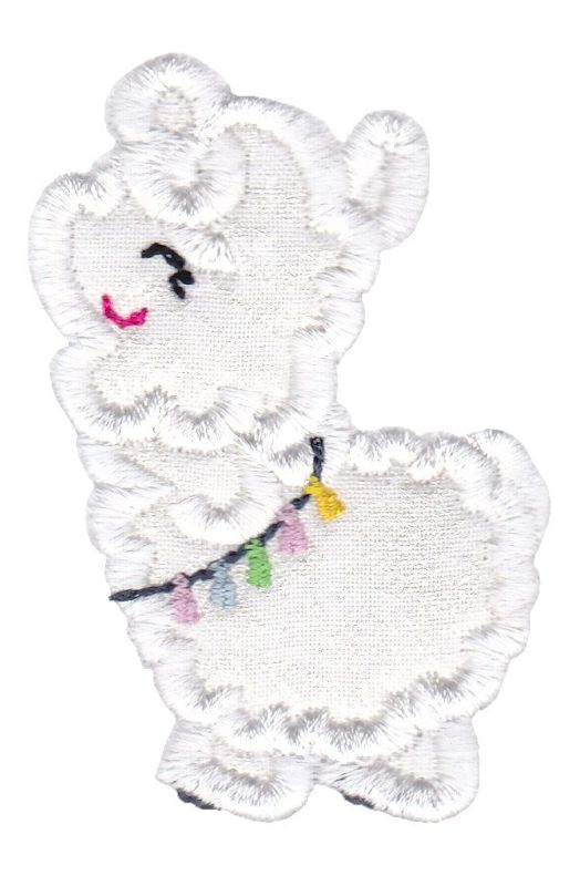 Love My Llama Applique 3