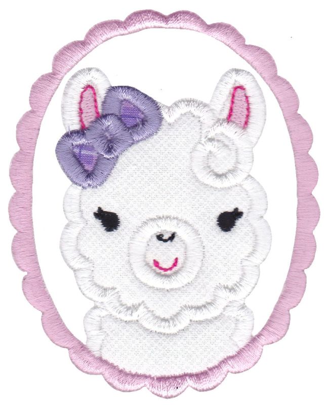 Love My Llama Applique 5