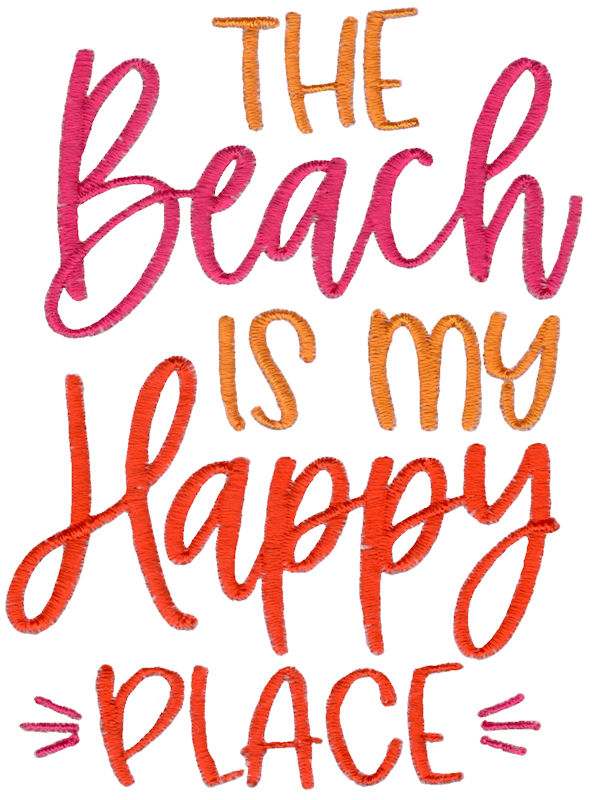 The Beach Is My Happy Place