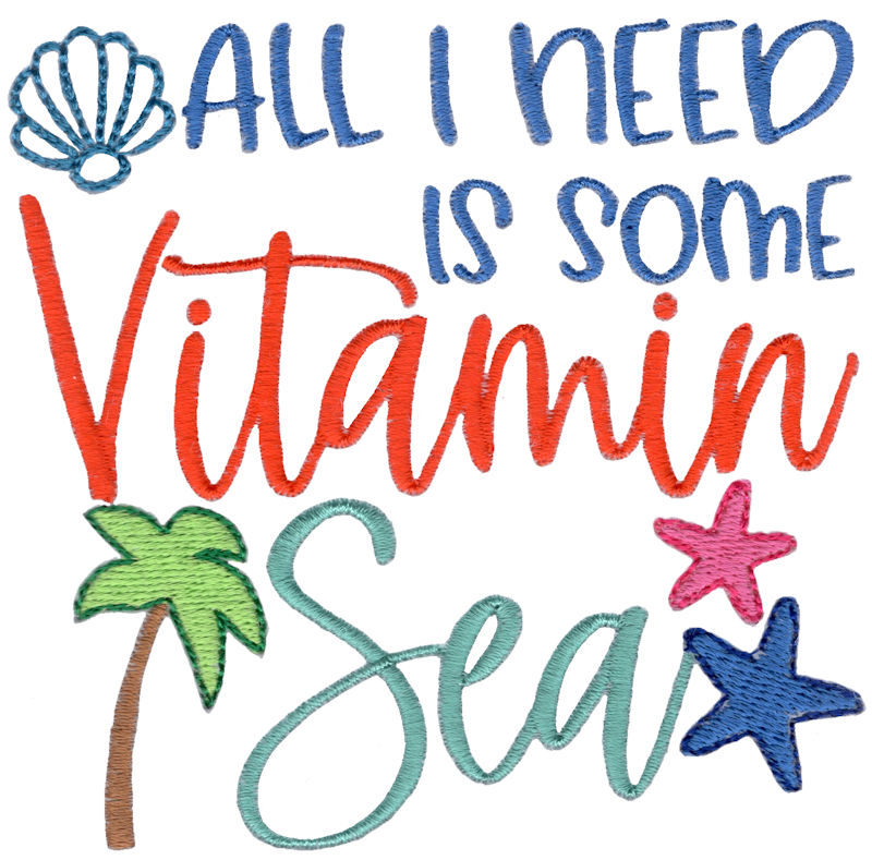 All I Need Is Vitamin Sea