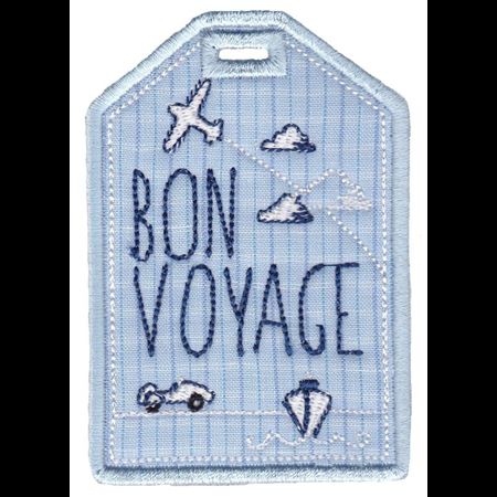 Bon Voyage Luggage Tag