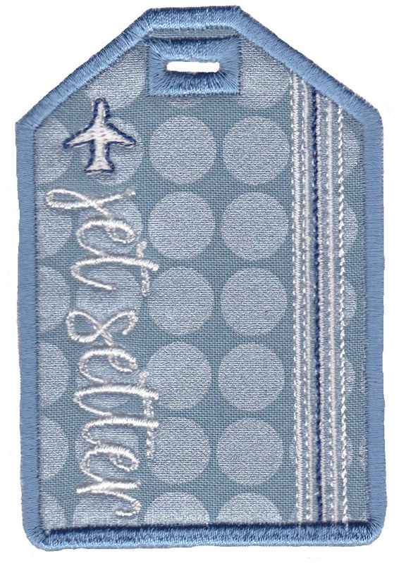 Jet Setter Luggage Tag