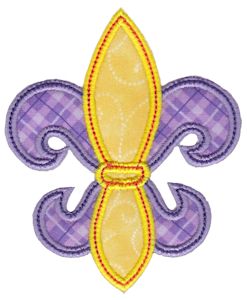 Applique Fleur De Lis