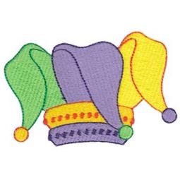 Filled Stitch Jesters Hat