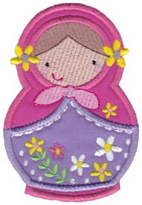 Matryoshka Applique 1