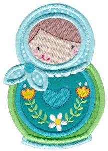 Matryoshka Applique 2