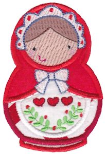 Matryoshka Applique 3