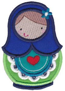 Matryoshka Applique 7