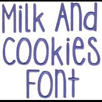Milk and Cookies Font