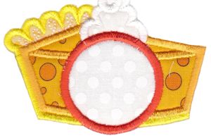 Pumpkin Pie Monogram Applique